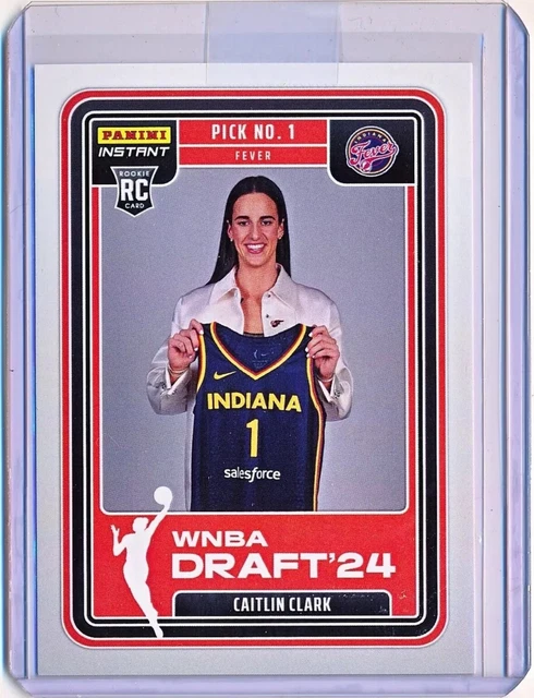 2024 Panini Instant Caitlin Clark Rookie Card – WNBA Assist Record Single Game 8 thumbnail image