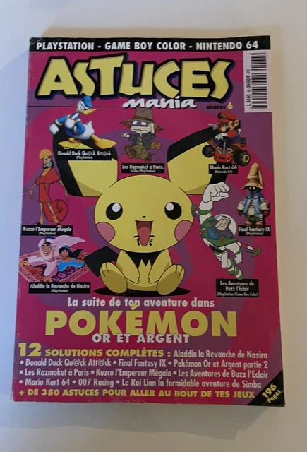 Astuced Mania n6 (Playstation - Game Boy Color - N64) Tres Bon Etat