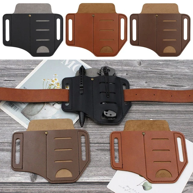 de poche Outil Couteau Plier Camp en plein air Carry Cas de boucle de ceinture
