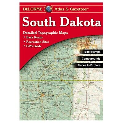 Delorme South Dakota Topographical Road Atlas & Gazetteer