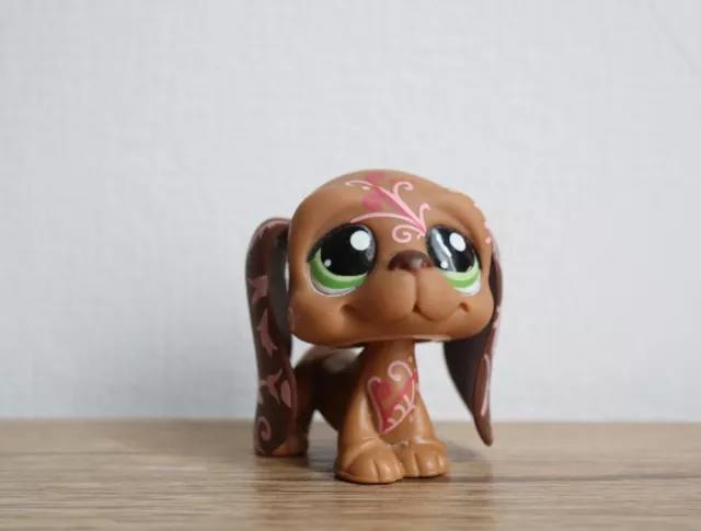 littlest petshop basset hound #1358