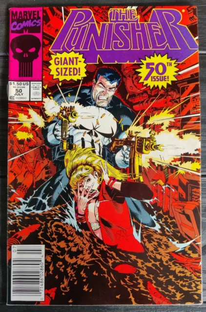 The Punisher #50 July 1991 Marvel Comics Giant Sized Volume II
