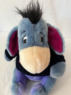 Official Disney Store Winnie the Pooh Eeyore Plush 12" Fourth Of July Sweater 3