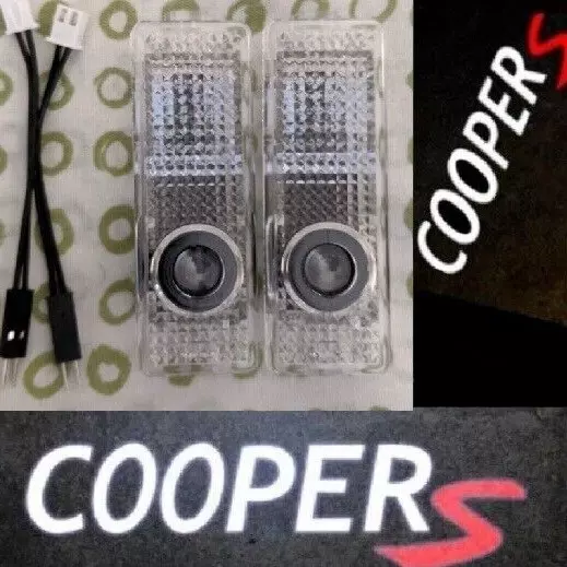 R52 MINI Cooper S Logo Porta Ingresso Pozzetto Luci LED Pavimento