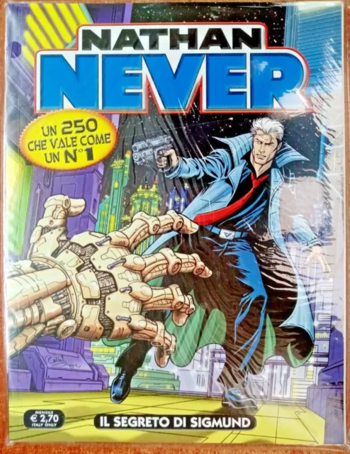 Nathan Never ,Fumetto Bonelli Editore -N.250-Rif.n.7333-New/Perfect