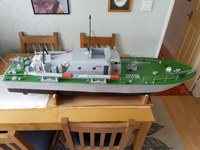 RC MODEL BOAT, scale 1/24, Perkasa PicClick UK