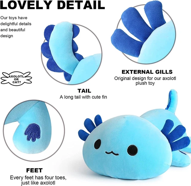 shownicer Peluche a forma di drago, gatto, giocattolo di peluche