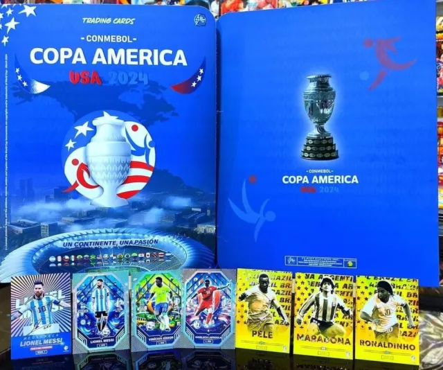 2024 COPA AMERICA Usa Cards Peruvian Fan Art Complete Set £117.61