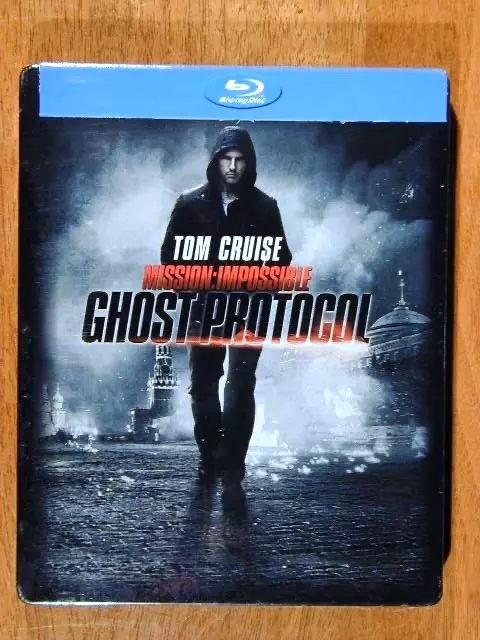 Mission Impossible : Ghost Protocol 2011 Blu Ray Steelbook Brand New Sealed Hit