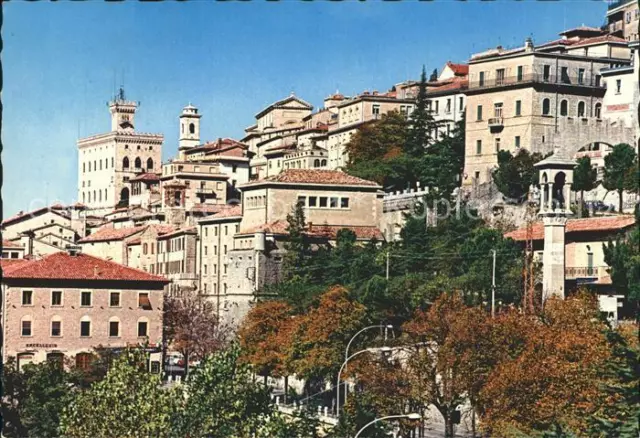 72395195 San Marino Repubblica Palazzo del Governo veduta della citta San Marino