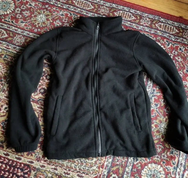 Mountain Warehouse Girls Black Jacket Size 11-12 Years Zip