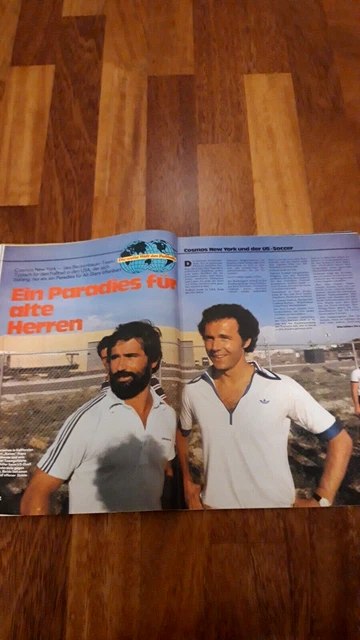 Carte Sportive Vintage 1977 - Franz Beckenbauer - The Rise Of West Germany - Édito-Service