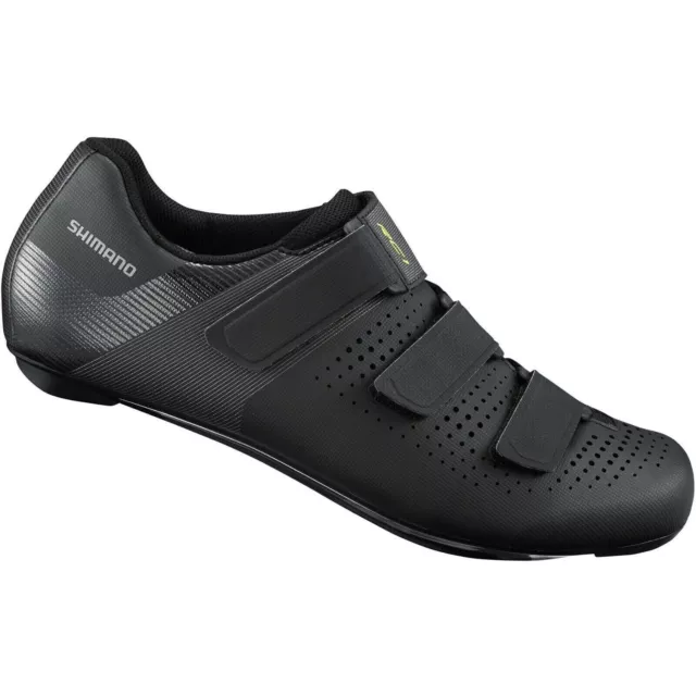 Shimano RC1 (RC100) SPD-SL Road Cycling Shoes | Black | EU 47 | UK 12