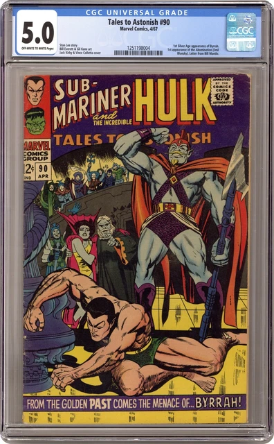 Tales to Astonish #90 CGC 5.0 1967 1251198004