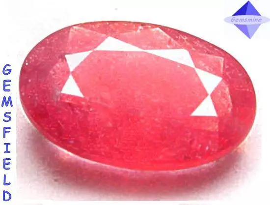 TRANSPARENT - 4.25cts !!! RUBIS NATUREL de Ceylan !!! poli AA !!!