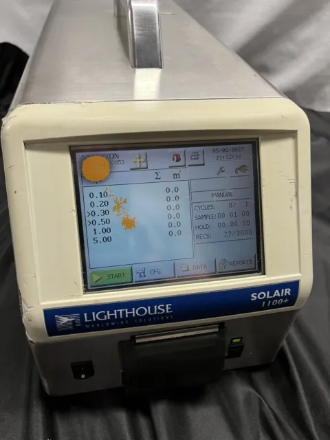 Lighthouse Solair 1100+ Portable Airborne Laser Particle Counter