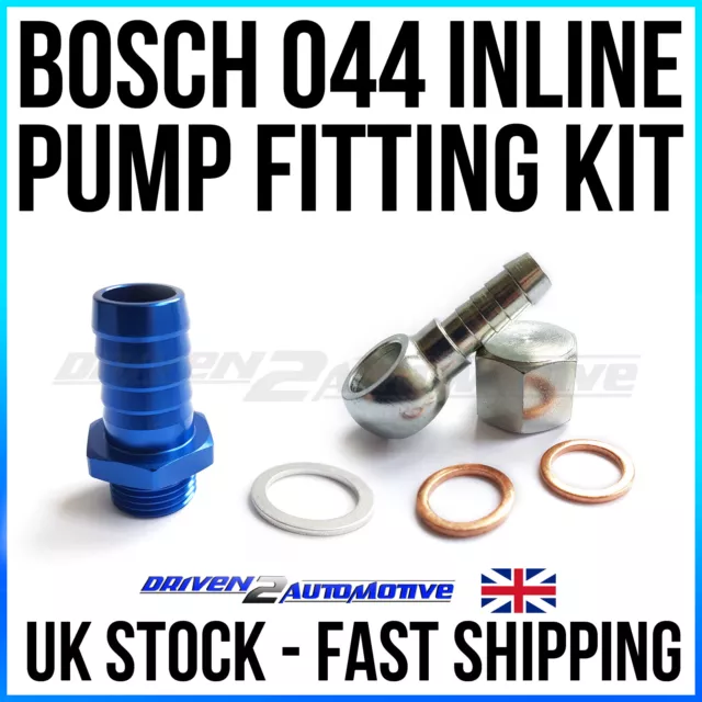 0 580 254 044 Bosch Fuel Pump M18X1.5 Inlet & M12 Banjo Outlet- -