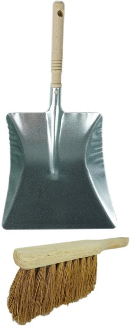 Novaliv Balai En Coco 40 Cm Avec Manche – Naturel Et Robuste Pour Atelier, Maison Et Terrasse