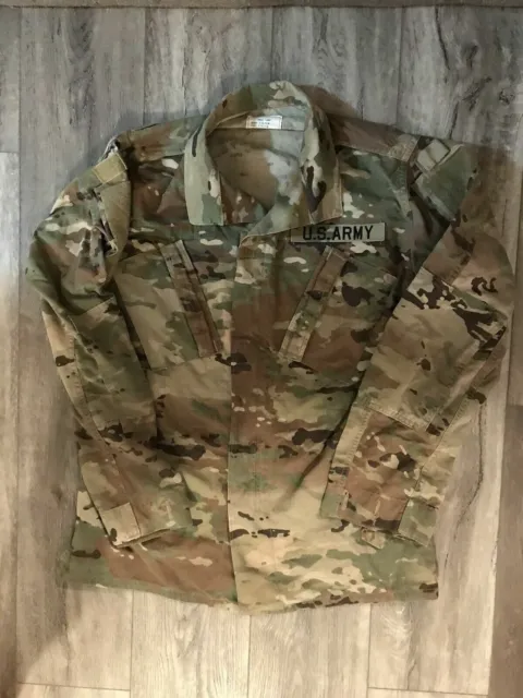 NWOT Army Sewn OCP Scorpions Multicam Unisex Combat Top Jacket Blouse Small Long