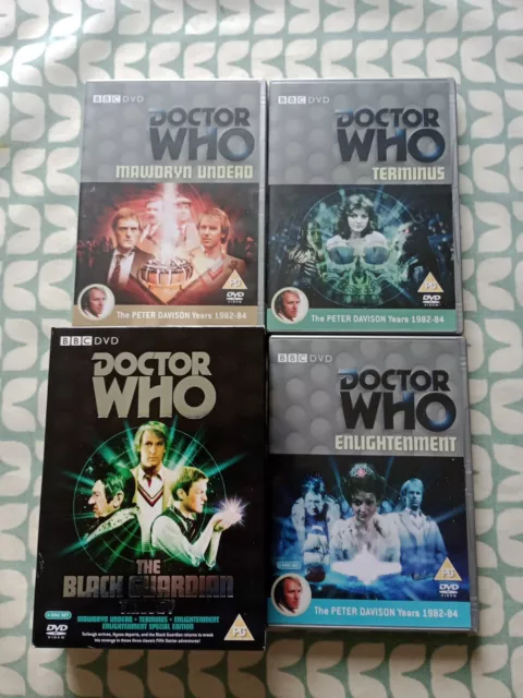 Doctor Who - The Black Guardian Trilogy (DVD, 2009)