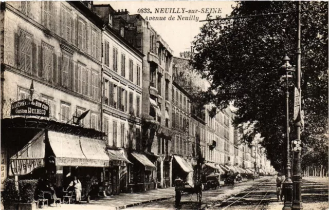 CPA NEUILLY-sur-SEINE Avenue de Neuilly (412821)