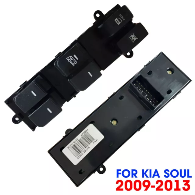 For 2011-2013 Kia Soul Left Driver Master Power Window Switch 935702K010WK