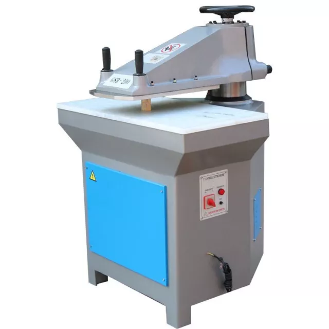 Perfect Condition 20Ton Cast-Iron Hydraulic Swing-Arm Clicker Press Perfect Condition 20Ton Cast-Iron Hydraulic Swing-Arm Clicker Press