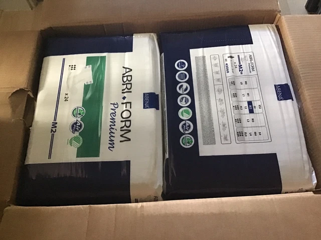Abena  M 2 premium Orginalkarton mit 4 Packungen a 24 Stück