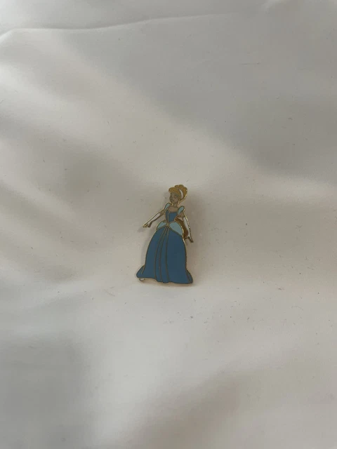 Vintage 1990s Walt Disney World Designs Cinderella Blue Gown Dress Trading Pin
