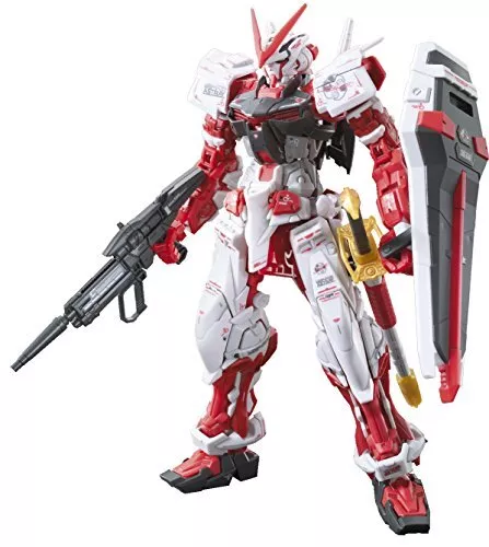 Bandai Rg 1/144 MBF-P02 Gundam Astray Rot Rahmen Modell Set