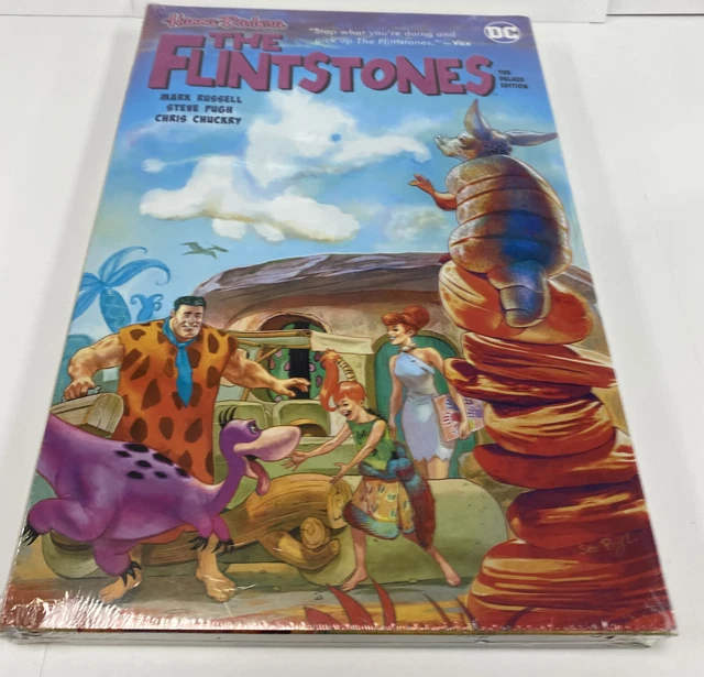 The Flintstones The Deluxe Edition by Mark Russell (English) Hardcover Book