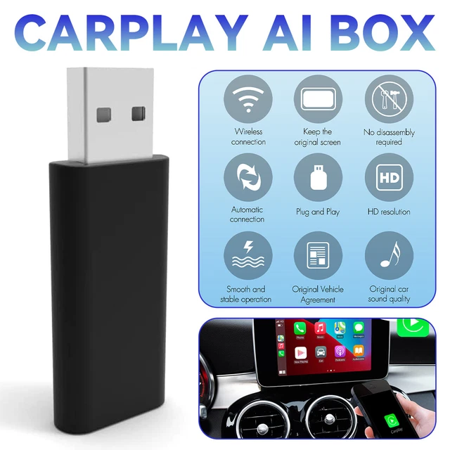 FOR CARPLAY WIRELESS Adapter 5Ghz Wireless CarPlay Adapter Dongle 43.42 PicClick AU