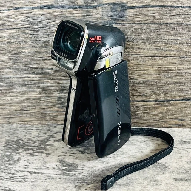 SANYO XACTI DMX-CA100 Waterproof Full HD Camcorder Black 14MP