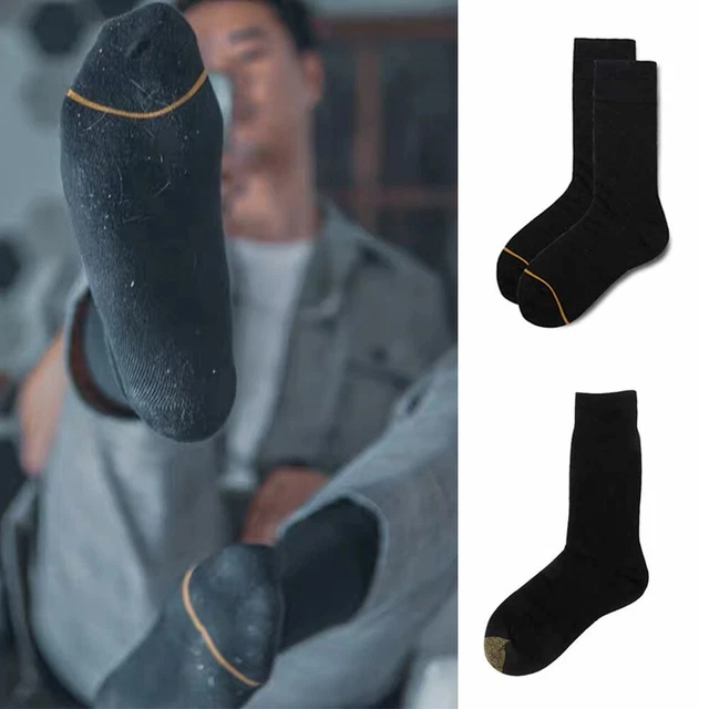 Calzini da Uomo Vestito Sexy Solido Calze Traspirante Business Completo