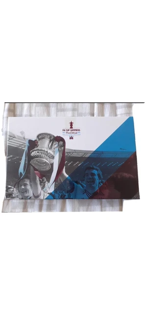 Nuovo West Ham United Memorabilia Collectors Edition vincitori FA Cup Wembley 1980