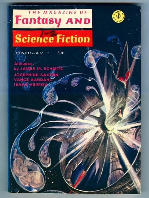 MAGAZINE OF FANTASY And Science Fiction Vol. 72 #3 Très Bon état 1987