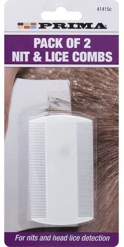 Nit Comb Double sided Head Comb Flea Egg Removal Comb Hair Lice