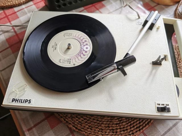 A Vintage Philips Portable Record Player