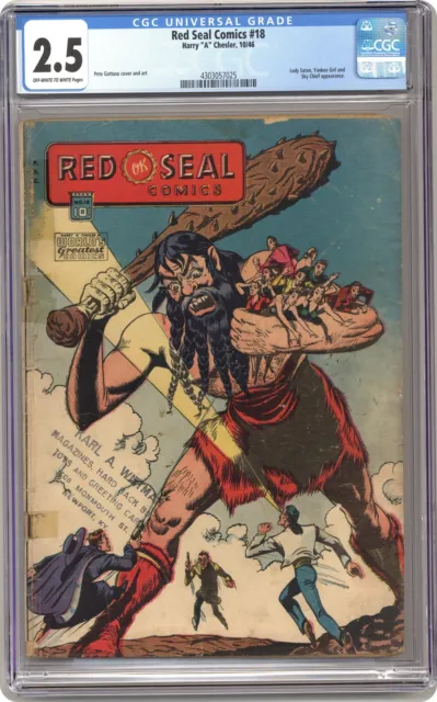 Red Seal Comics #18 CGC 2.5 1946 4303057025
