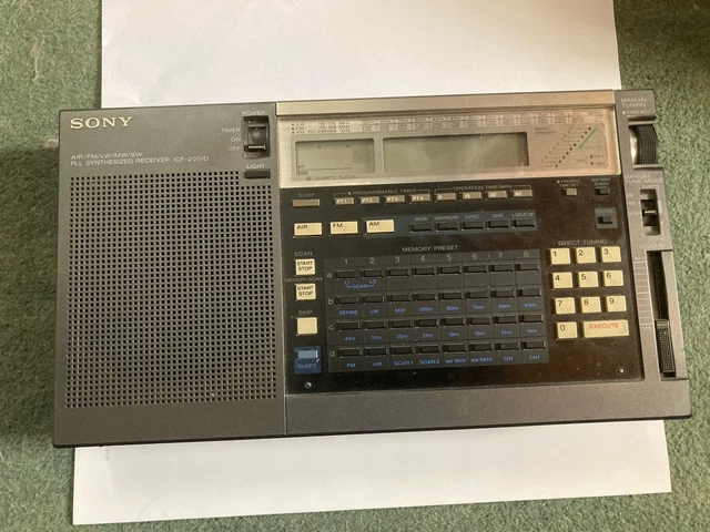 ORIGINAL SONY RADIO ICF-J40 Made in Japan 4 bands $387.31
