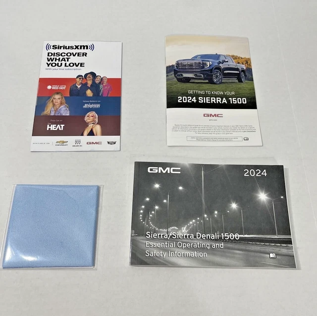 2025 GMC SIERRA / Denali 1500 Owners Manual NEW Essential Operating