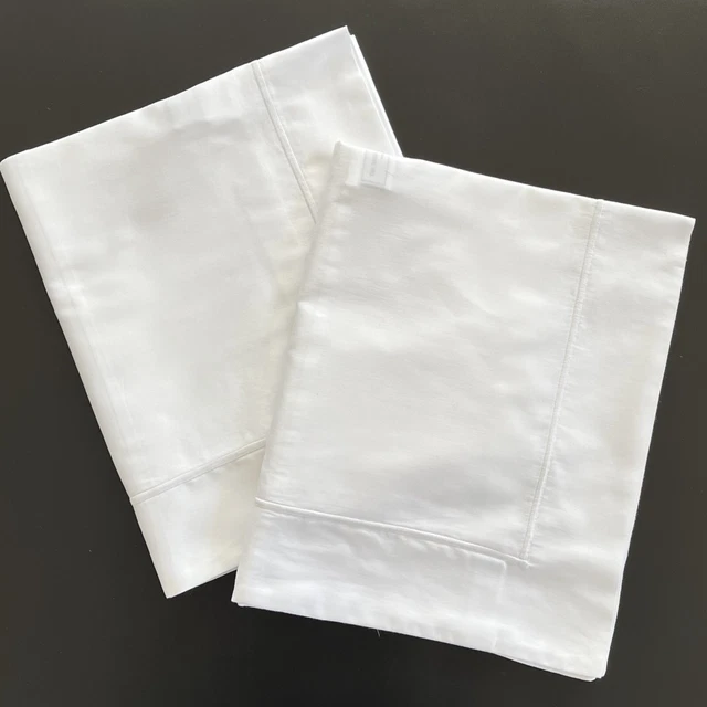 The White Company - White Milano Oxford Pillowcase - Super King - 65 x 105cm