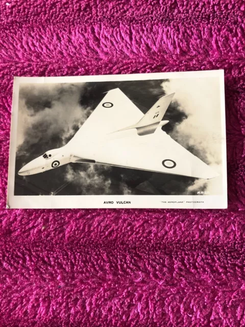 Valentines Post Card Vulcan Bomber (1950s)