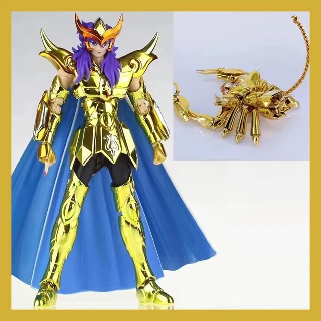 Saint Seiya Vintage - Figure Plastic Gold Scorpion Milo - Bandai Japon 1987 - NEUF RARE