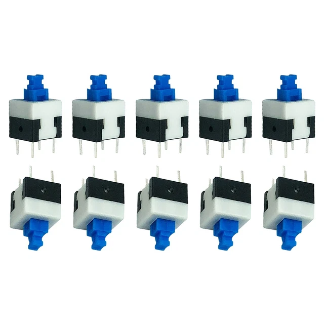 Pulsante Di Arresto Di Emergenza 22mm Rosso, Interruttore A Fungo Autobloccante 10A 660V Con Contatti NC/NO