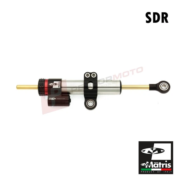 Matris SDR ammortizzatore sterzo montaggio anteriore per adattarsi a Triumph Street Triple 765R 2023