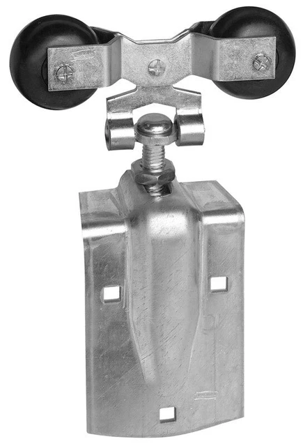 Stanley N193-730 Zinc Plated Steel Round Rail Hangers 600 lbs. Capacity