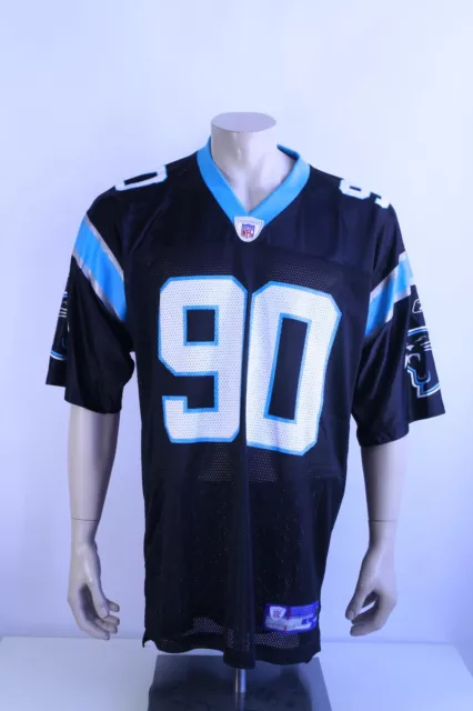 Carolina Panthers NFL Reebok Football Trikot 90 Peppers Herren Jersey Gr. L