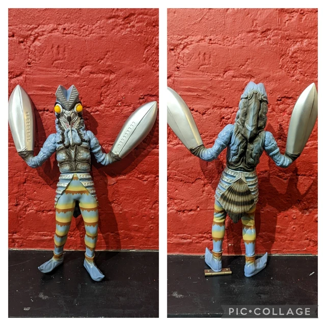 15" Banpresto 2002 Shin Ultraman Baltan Kaiju Monster Vinyl Sofubi Bandai 