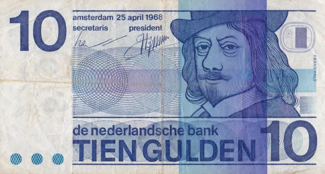 billet pays bas 10 gulden